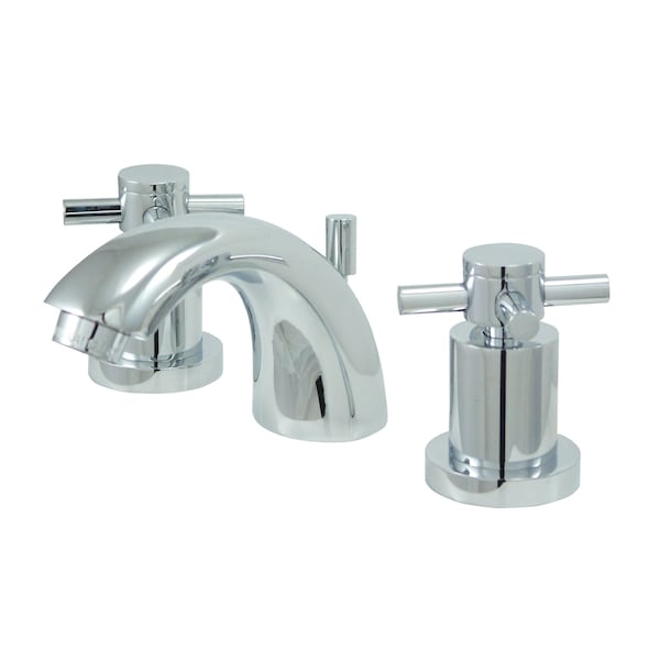 Mini-Widespread Bathroom Faucet, Chrome